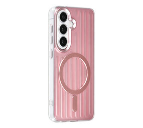 TUNIQ TUNIQ Galaxy S26 Back cover case - luggage IMD MagSafe - Pink TUNIQ TUNIQ Galaxy S26 Back cover case - luggage IMD MagSafe - Pink
