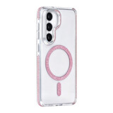 TUNIQ TUNIQ Galaxy S26 Back cover coque - Diamond MagSafe TPU+PC - Rose