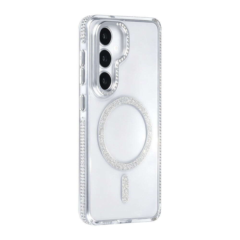 TUNIQ TUNIQ Galaxy S26 Back-Cover hul - Diamond MagSafe TPU+PC - Grau