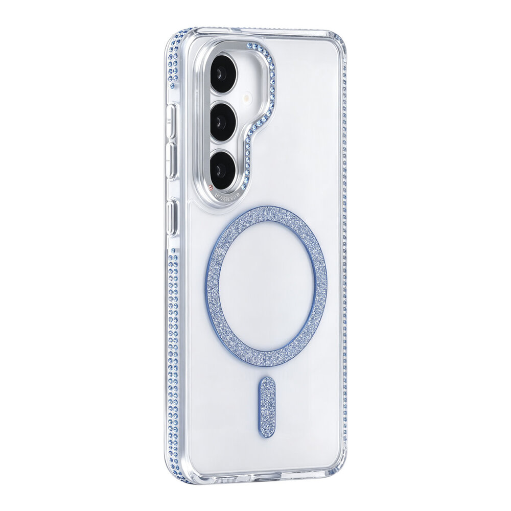TUNIQ TUNIQ Galaxy S26 Back-Cover hul - Diamond MagSafe TPU+PC - Blau