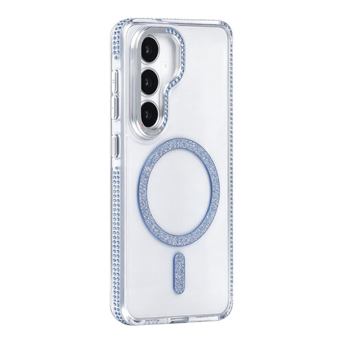 TUNIQ TUNIQ Galaxy S26 Back cover coque - Diamond MagSafe TPU+PC - Bleu