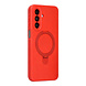 TUNIQ TUNIQ Galaxy A27 Back-Cover hul - Magsafe With stand TPU - Rot TUNIQ TUNIQ Galaxy A27 Back-Cover hul - Magsafe With stand TPU - Rot