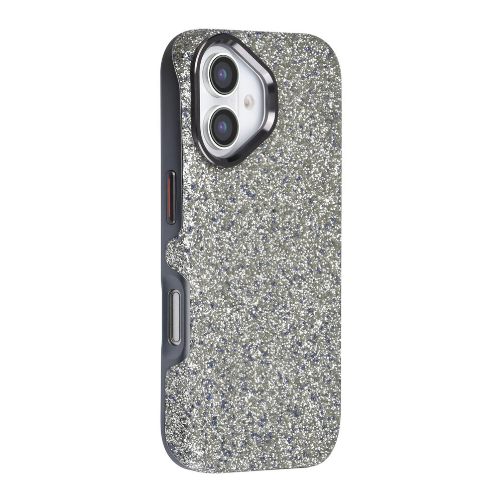 TUNIQ TUNIQ iPhone 17 Back cover case - Glitter Magsafe TPU+PC - Grey TUNIQ TUNIQ iPhone 17 Back cover case - Glitter Magsafe TPU+PC - Grey