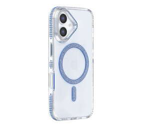 TUNIQ TUNIQ iPhone 17 Back-Cover hul - Diamond MagSafe TPU+PC - Blau