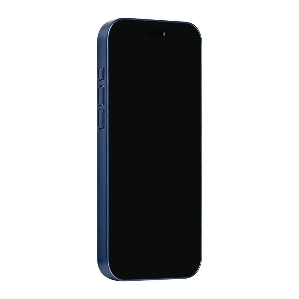 TUNIQ TUNIQ iPhone 16 Pro Max Back cover case - Magsafe With fiber pattern PC - Blue