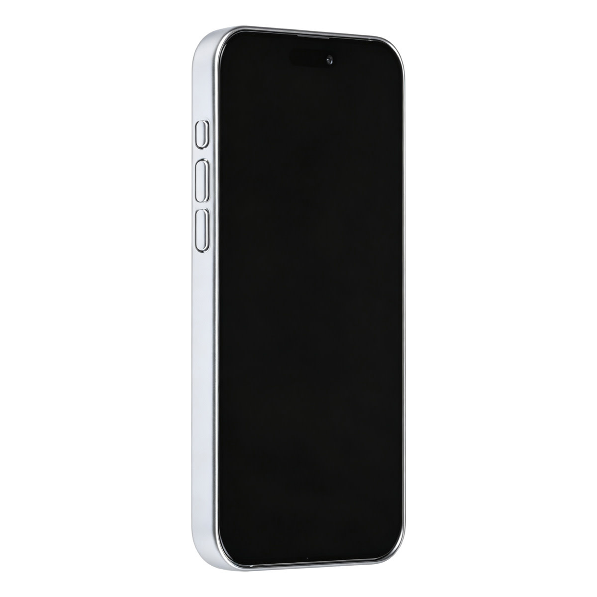 TUNIQ TUNIQ iPhone 15 Pro Max Backcover hoesje - Magsafe With fiber pattern PC - Zilver, foto 2 van 3