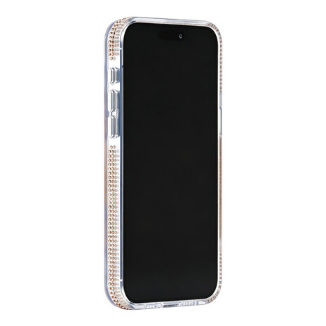 TUNIQ TUNIQ iPhone 15 Pro Max Back cover case - Diamond MagSafe TPU+PC - Gold TUNIQ TUNIQ iPhone 15 Pro Max Back cover case - Diamond MagSafe TPU+PC - Gold