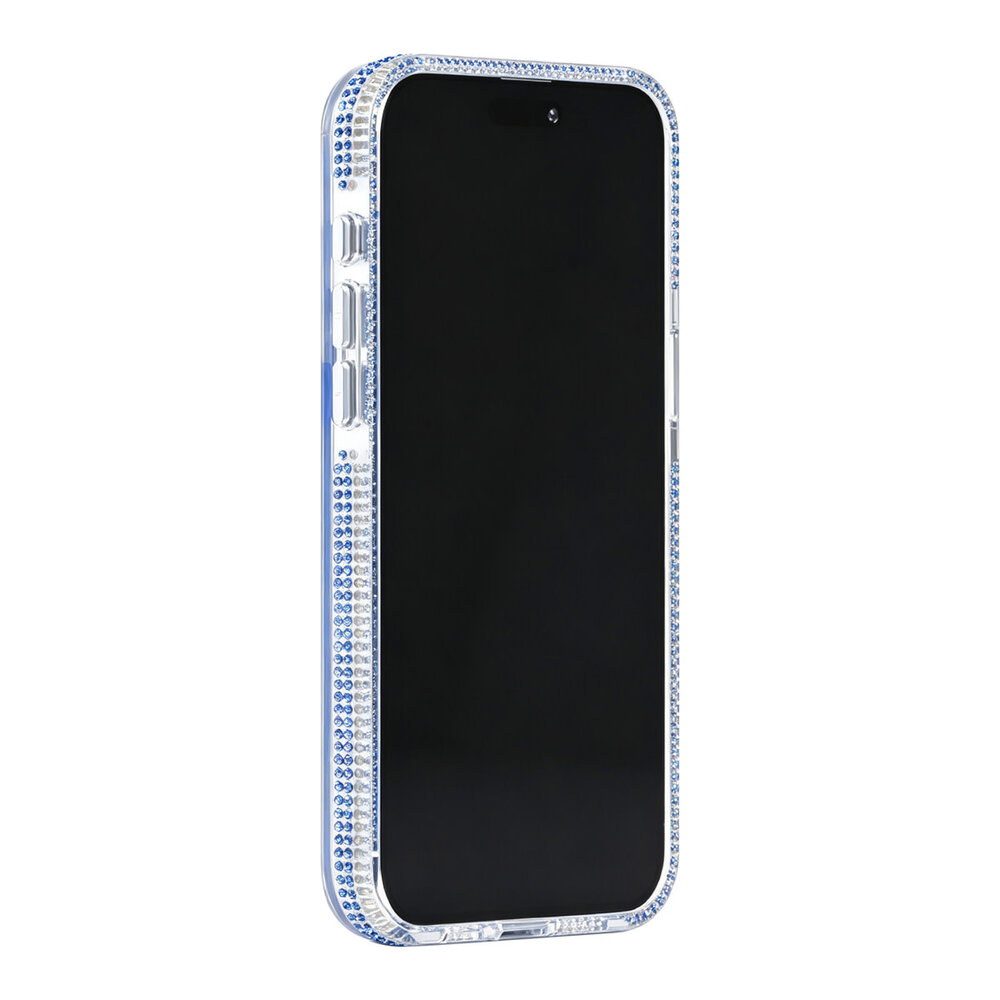 TUNIQ TUNIQ iPhone 15 Pro Max Back cover coque - Diamond MagSafe TPU+PC - Bleu TUNIQ TUNIQ iPhone 15 Pro Max Back cover coque - Diamond MagSafe TPU+PC - Bleu