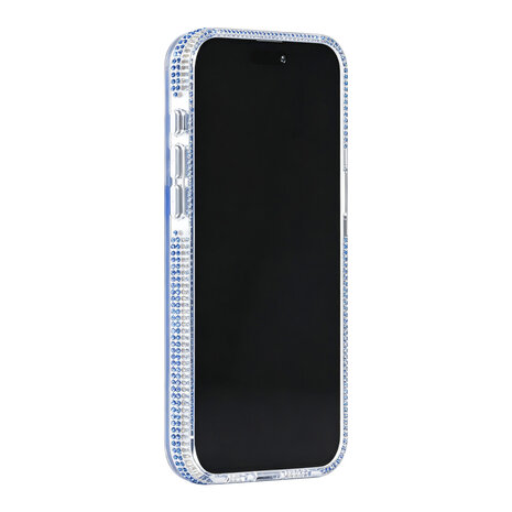 TUNIQ TUNIQ iPhone 15 Pro Max Back cover coque - Diamond MagSafe TPU+PC - Bleu TUNIQ TUNIQ iPhone 15 Pro Max Back cover coque - Diamond MagSafe TPU+PC - Bleu