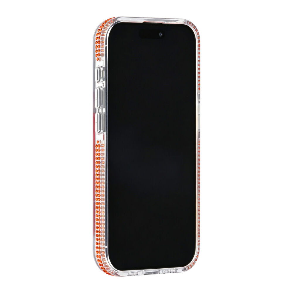 TUNIQ TUNIQ iPhone 15 Pro Back cover case - Diamond MagSafe TPU+PC - Orange TUNIQ TUNIQ iPhone 15 Pro Back cover case - Diamond MagSafe TPU+PC - Orange