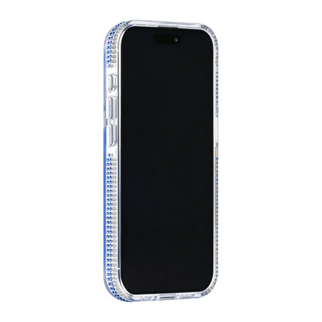 TUNIQ TUNIQ iPhone 15 Pro Backcover hoesje - Diamond MagSafe TPU+PC - Blauw TUNIQ TUNIQ iPhone 15 Pro Backcover hoesje - Diamond MagSafe TPU+PC - Blauw
