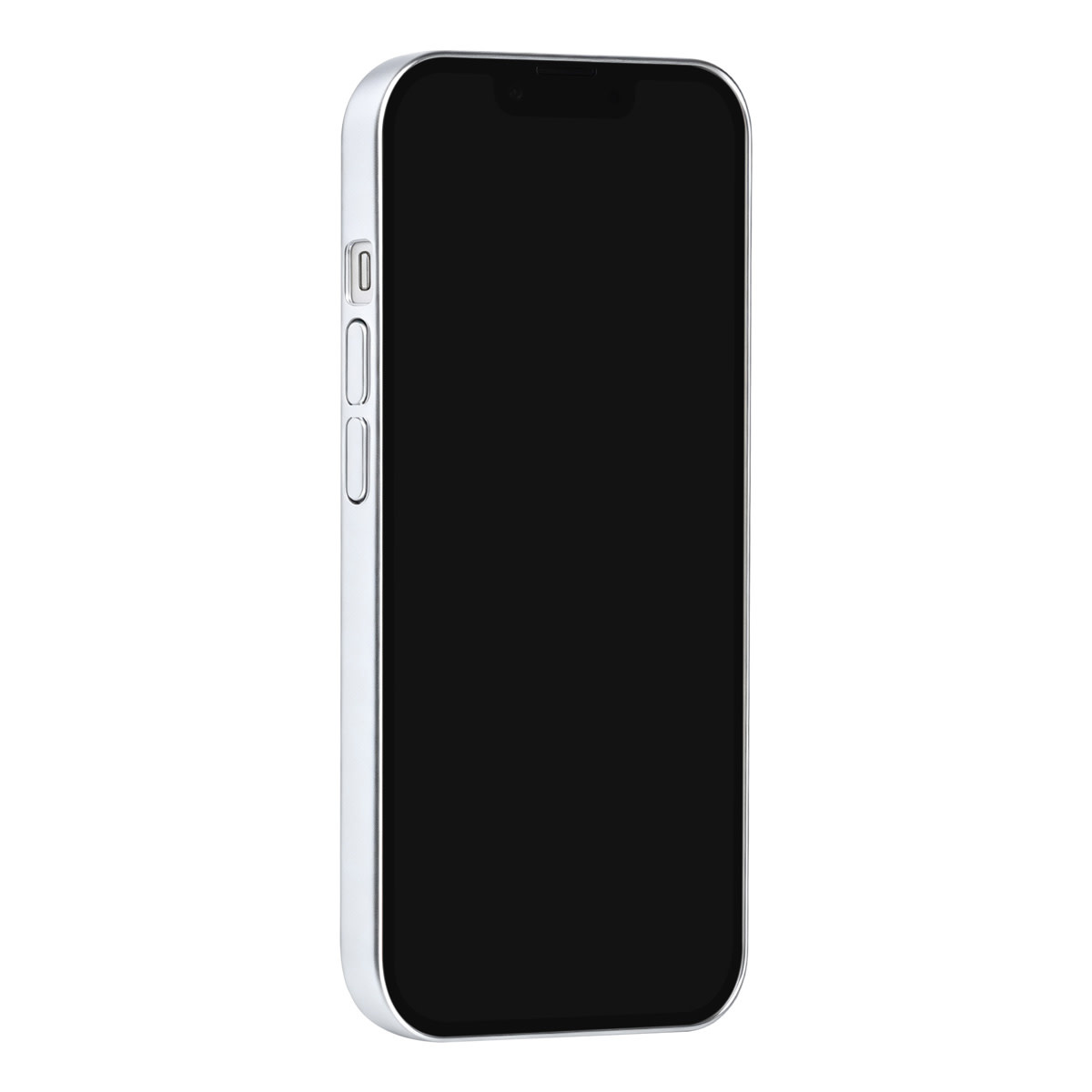TUNIQ TUNIQ iPhone 15 Backcover hoesje - Magsafe With fiber pattern PC - Zilver, foto 2 van 3