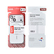 TUNIQ TUNIQ iPhone 15 Back cover case - Magsafe With fiber pattern PC - Silver TUNIQ TUNIQ iPhone 15 Back cover case - Magsafe With fiber pattern PC - Silver