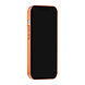 TUNIQ TUNIQ iPhone 15 Back cover case - Magsafe With fiber pattern PC - Orange TUNIQ TUNIQ iPhone 15 Back cover case - Magsafe With fiber pattern PC - Orange