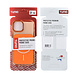 TUNIQ TUNIQ iPhone 15 Back cover case - MagSafe glossy PC - Orange TUNIQ TUNIQ iPhone 15 Back cover case - MagSafe glossy PC - Orange