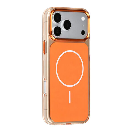 TUNIQ TUNIQ iPhone 17 Pro Max Back cover case - MagSafe glossy PC - Orange