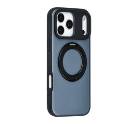 TUNIQ TUNIQ iPhone 17 Pro Max Back-Cover hul - 360 rotation stand MagSafe - Schwarz