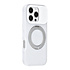 TUNIQ iPhone 16 Pro Back cover coque - 360 rotation stand MagSafe - Blanc
