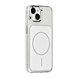 TUNIQ TUNIQ iPhone 15 Back cover coque - MagSafe glossy PC - Blanc TUNIQ TUNIQ iPhone 15 Back cover coque - MagSafe glossy PC - Blanc