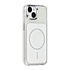 TUNIQ iPhone 15 Back cover case - MagSafe glossy PC - White TUNIQ iPhone 15 Back cover case - MagSafe glossy PC - White