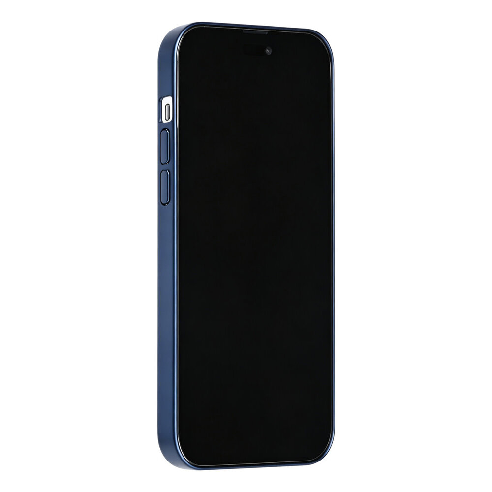 TUNIQ TUNIQ iPhone 14 Pro Max Back cover case - Magsafe With fiber pattern PC - Blue TUNIQ TUNIQ iPhone 14 Pro Max Back cover case - Magsafe With fiber pattern PC - Blue