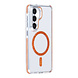 TUNIQ TUNIQ Galaxy S26 Back cover coque - Diamond MagSafe TPU+PC - Orange TUNIQ TUNIQ Galaxy S26 Back cover coque - Diamond MagSafe TPU+PC - Orange