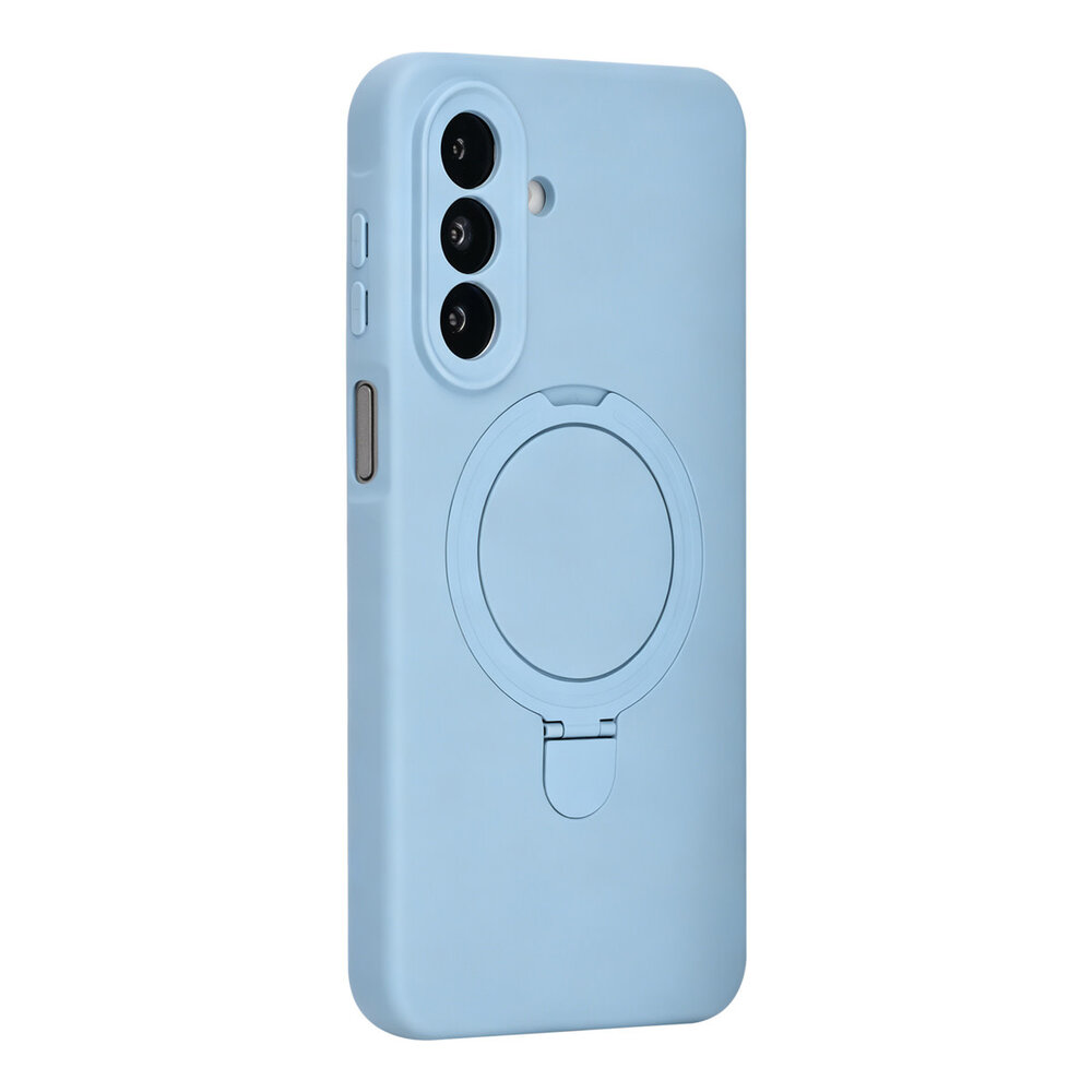 TUNIQ TUNIQ Galaxy A27 Backcover hoesje - Magsafe With stand TPU - Baby Blue TUNIQ TUNIQ Galaxy A27 Backcover hoesje - Magsafe With stand TPU - Baby Blue