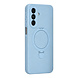 TUNIQ TUNIQ Galaxy A27 Back-Cover hul - Magsafe With stand TPU - Baby Blue TUNIQ TUNIQ Galaxy A27 Back-Cover hul - Magsafe With stand TPU - Baby Blue