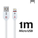 TUNIQ UNIQ Lightning USB Kabel - USB To Lightning charging Cable 2.1A 100CM - Weiß TUNIQ UNIQ Lightning USB Kabel - USB To Lightning charging Cable 2.1A 100CM - Weiß