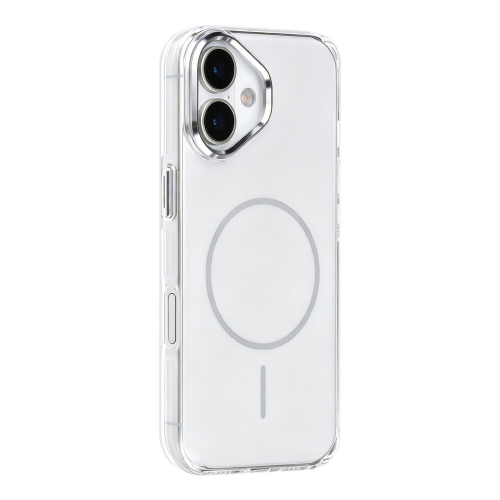 TUNIQ TUNIQ iPhone 17 Back cover coque - MagSafe glossy PC - Blanc TUNIQ TUNIQ iPhone 17 Back cover coque - MagSafe glossy PC - Blanc