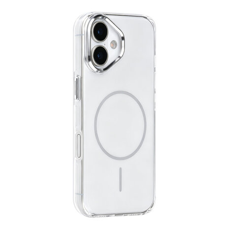 TUNIQ TUNIQ iPhone 17 Back cover case - MagSafe glossy PC - White TUNIQ TUNIQ iPhone 17 Back cover case - MagSafe glossy PC - White