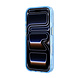 Guess Guess iPhone 18 Pro Back cover coque - HC IML 4G Script Metal - Bleu clair Guess Guess iPhone 18 Pro Back cover coque - HC IML 4G Script Metal - Bleu clair
