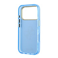 Guess Guess iPhone 18 Pro/iPhone 17 Pro Hartschalenhülle IML 4G Metall-Schriftlogo - Hellblau