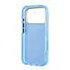 Guess Guess iPhone 18 Pro Back-Cover hul - HC IML 4G Script Metal - Hellblau