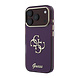 Guess Guess iPhone 18 Pro Back-Cover hul - HC IML 4G Script Metal - Burgundy Guess Guess iPhone 18 Pro Back-Cover hul - HC IML 4G Script Metal - Burgundy
