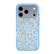 Guess Guess iPhone 18 Pro Back-Cover hul - HC Magsafe IML Leopard Glitter Triangle Logo - Hellblau Guess Guess iPhone 18 Pro Back-Cover hul - HC Magsafe IML Leopard Glitter Triangle Logo - Hellblau