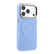 Guess Guess iPhone 18 Pro Back-Cover hul - HC Magsafe Saffiano HS Peony & Ring - Hellblau Guess Guess iPhone 18 Pro Back-Cover hul - HC Magsafe Saffiano HS Peony & Ring - Hellblau