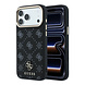 Guess Guess iPhone 18 Pro Max Back cover case - HC Magsafe Peony HS 4G Small Logo - Black