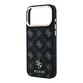 Guess Guess iPhone 18 Pro Max/iPhone 17 Pro Max Hartschalenhülle MagSafe Pfingstrose HS Kleines 4G-Logo - Schwarz