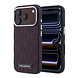 Karl Lagerfeld Karl Lagerfeld iPhone 18 Pro Back-Cover hul - HC Magsafe SW Grained PU HS Mono Resin Logo - Burgundy