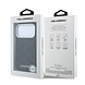 Karl Lagerfeld Karl Lagerfeld iPhone 18 Pro Max Back-Cover hul - HC Magsafe SW Grained PU HS Mono Resin Logo - Schwarz