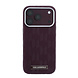 Karl Lagerfeld Karl Lagerfeld iPhone 18 Pro Max Back-Cover hul - HC Magsafe SW Grained PU HS Mono Resin Logo - Burgundy