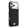 Lacoste Lacoste iPhone 18 Pro Max/iPhone 17 Pro Max Hartschalenhülle MagSafe PVC Champs Élysées Prägung - Schwarz