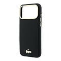 Lacoste Lacoste iPhone 18 Pro Max/iPhone 17 Pro Max Hartschalenhülle MagSafe PVC Champs Élysées Prägung - Schwarz