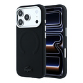 Lacoste Lacoste iPhone 18 Pro Max/iPhone 17 Pro Max Hartschalenhülle MagSafe PVC Petit Piqué Prägung - Schwarz