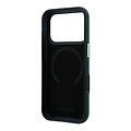 Lacoste Lacoste iPhone 18 Pro Max/iPhone 17 Pro Max Hartschalenhülle MagSafe PVC Petit Piqué Prägung Estragon - Olivgrün