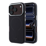 Lacoste Lacoste iPhone 18 Pro Max Back-Cover hul - HC Magsafe IML Frosted - Burgundy