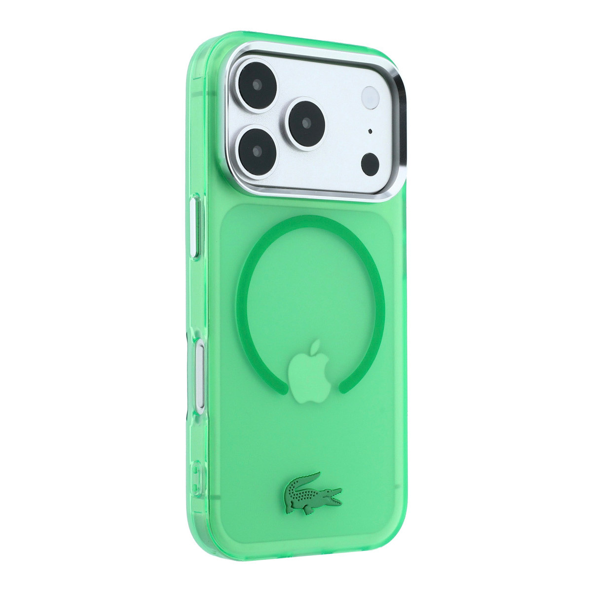 Lacoste Lacoste iPhone 18 Pro Max Backcover hoesje - HC Magsafe IML Frosted Estragon - Groen, foto 4 van 6