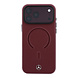 Mercedes-Benz Mercedes-Benz iPhone 18 Pro Backcover hoesje - HC Magsafe PU Leather 3D - Burgundy Mercedes-Benz Mercedes-Benz iPhone 18 Pro Backcover hoesje - HC Magsafe PU Leather 3D - Burgundy