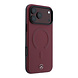 Mercedes-Benz Mercedes-Benz iPhone 18 Pro Back-Cover hul - HC Magsafe PU Leather 3D - Burgundy Mercedes-Benz Mercedes-Benz iPhone 18 Pro Back-Cover hul - HC Magsafe PU Leather 3D - Burgundy